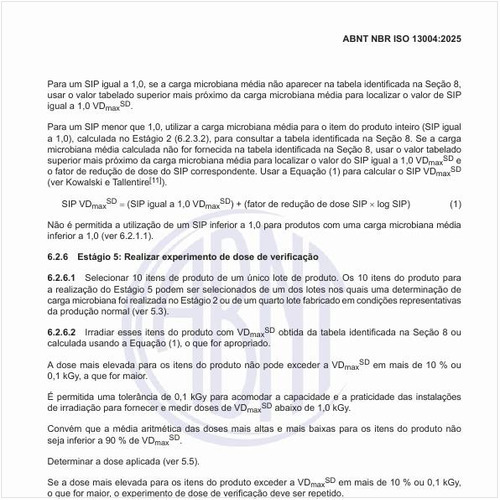 Como realizar o experimento de dose de verificação?