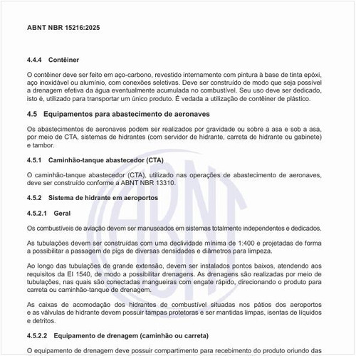 Quais são os equipamentos para abastecimento de aeronaves?