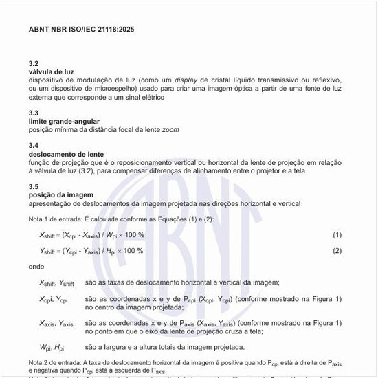 Como deve ser calculada a posição da imagem no projetor?