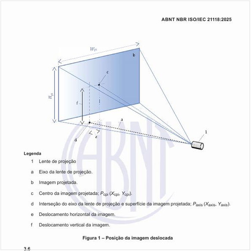 Qual é a posição da imagem deslocada?