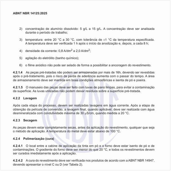 Como realizar a verificação da cura no material produzido?