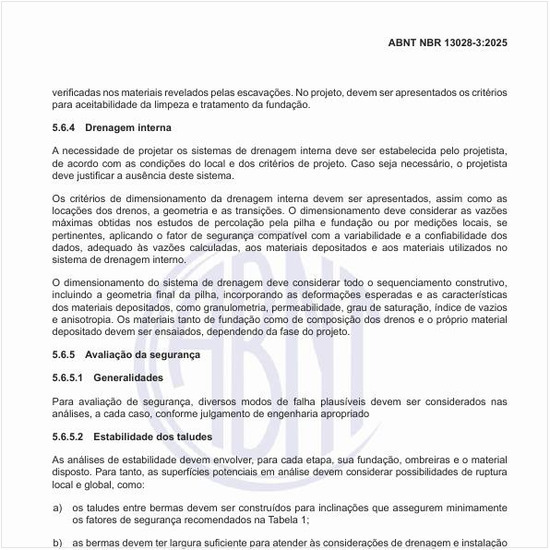 Como deve ser a avaliação da segurança?