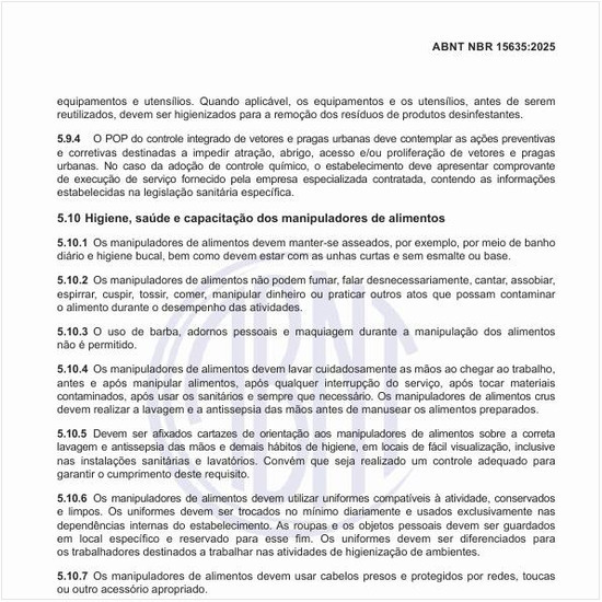 Por que os manipuladores de alimentos devem manter-se asseados?