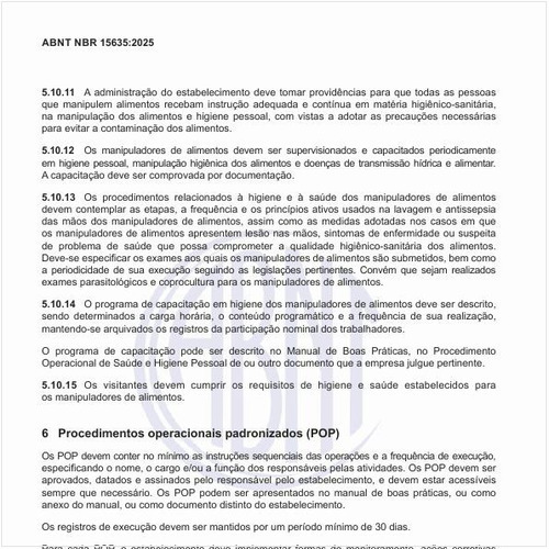 O que são os procedimentos operacionais padronizados (POP)?