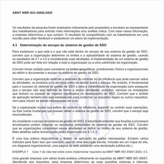 Como realizar a determinação do escopo do sistema de gestão de SST?