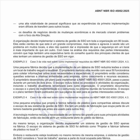 Como deve ser o sistema de gestão de SST?