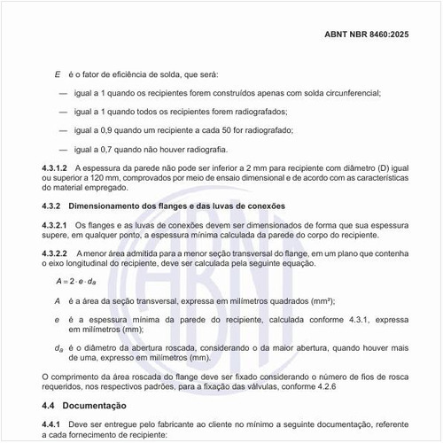 Como deve ser realizado o dimensionamento dos flanges e das luvas de conexões?