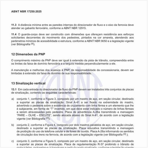 Como deve ser instalada a sinalização vertical?