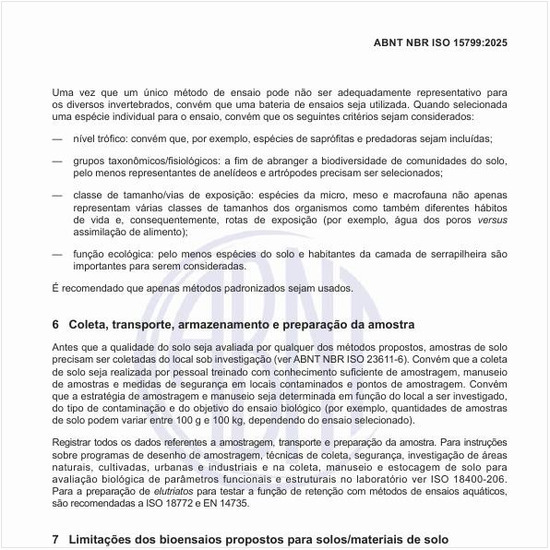 Como realizar a coleta, transporte, armazenamento e preparação da amostra dos solos?