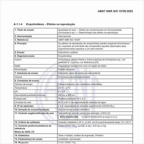 Para os enquitreídeos, quais os efeitos na reprodução?
