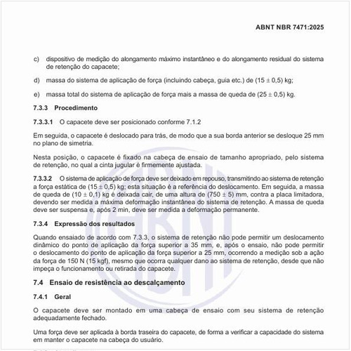 Como fazer o ensaio de resistência ao descalçamento?