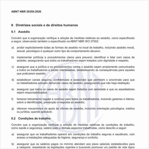 Por que adotar as diretrizes sociais e de direitos humanos?