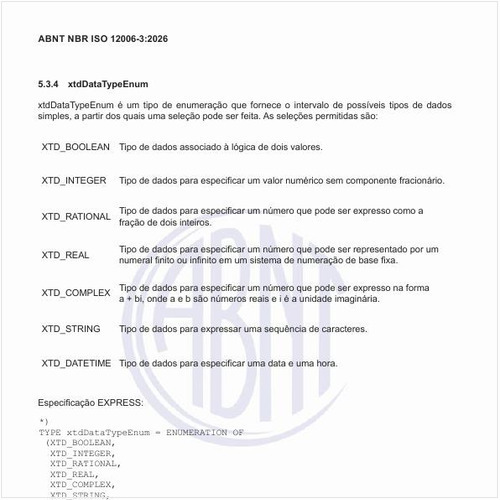 O que é o xtdDataTypeEnum?