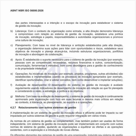 Quais são os princípios de gestão da inovação?