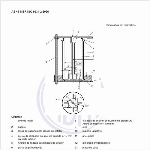 Como deve ser feita a construção do arranjo de agitação?