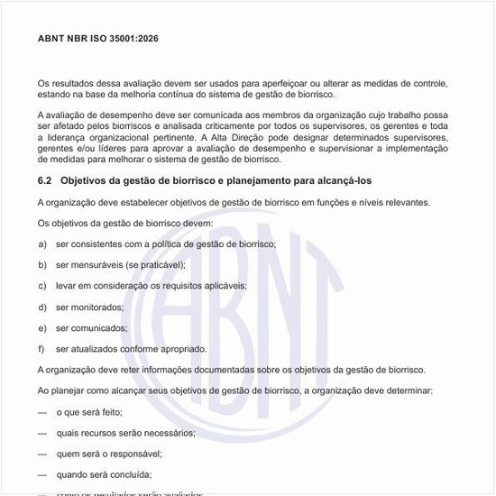 Quais são os objetivos da gestão de biorrisco e qual deve ser o planejamento para alcançá-los?