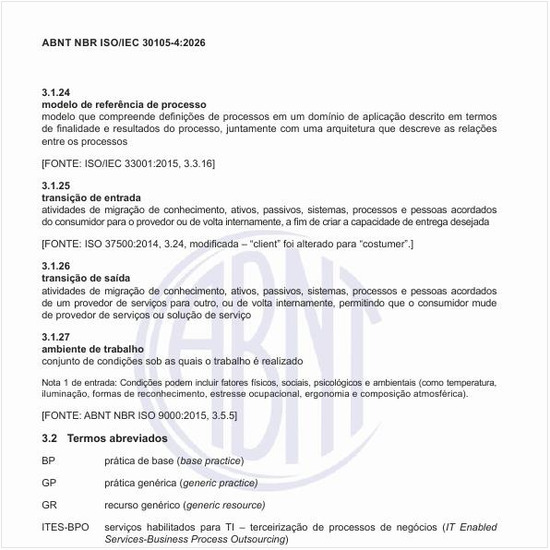 O que é o modelo de referência de processo?