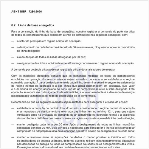 Como construir uma linha de base energética?