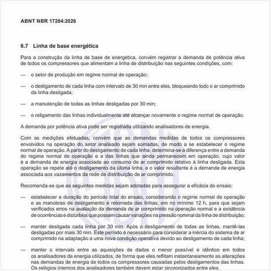 Como construir uma linha de base energética?