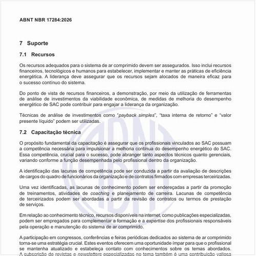 Qual é o objetivo da capacitação técnica?