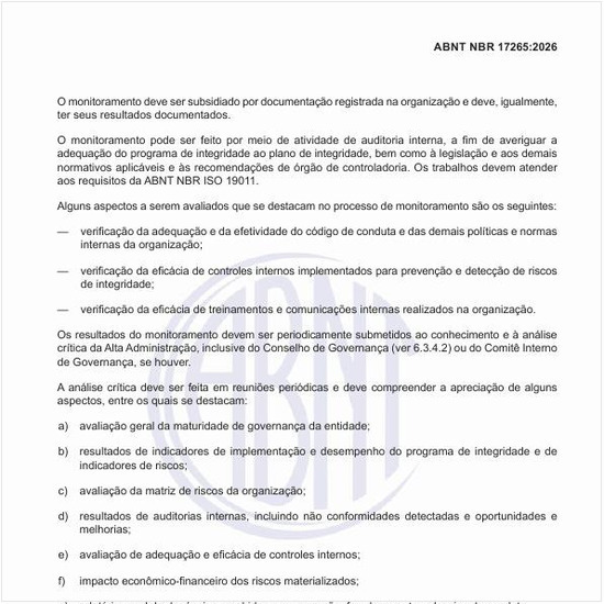 O que representa a integridade nas contratações públicas?