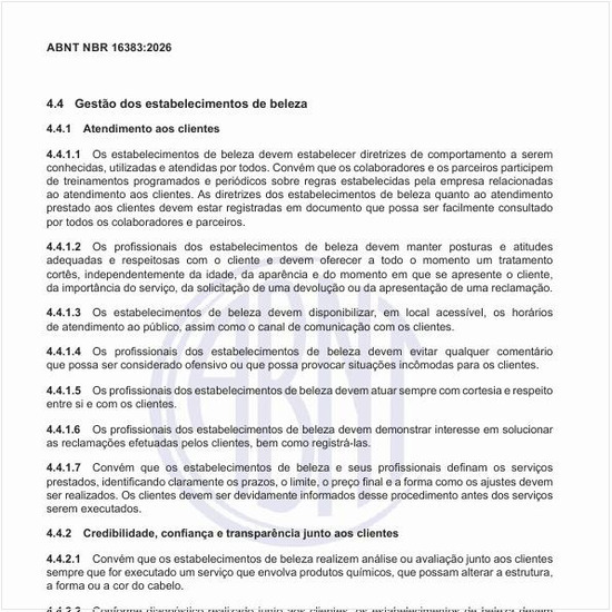 Por que se deve estabelecer diretrizes para o atendimento aos clientes?