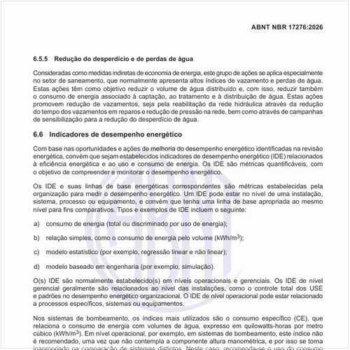 Por que estabelecer os indicadores de desempenho energético?