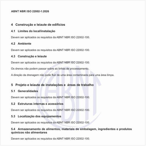Quais os requisitos para a construção e leiaute dos edifícios?