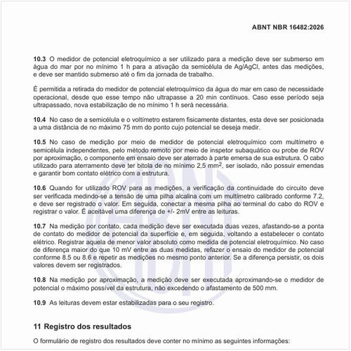 Como realizar o registro dos resultados?