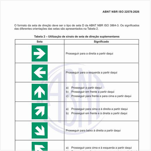 Como fazer a utilização de sinais de seta de direção suplementares?