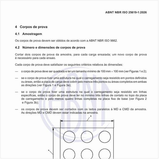 Quais são as dimensões do corpo de prova?