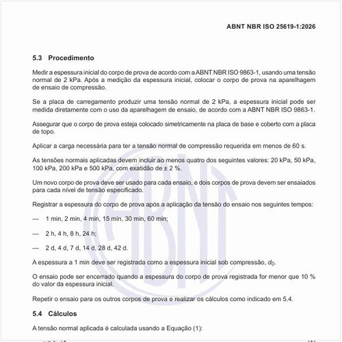 Como se calcula a tensão normal aplicada?