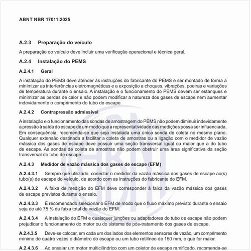 Por que utilizar um medidor de vazão mássica dos gases de escape (EFM)?