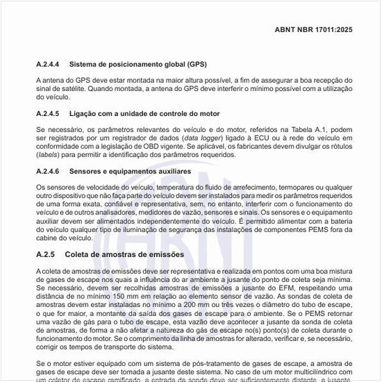 Como proceder na coleta de amostras de emissões?