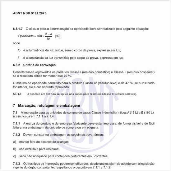 O que deve ser feito em termos de marcação, rotulagem e embalagem?