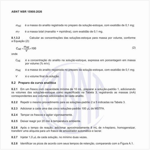 Como calcular as concentrações das soluções-estoque para massa por volume?