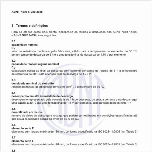 O que é o desempenho em alta intensidade de descarga?