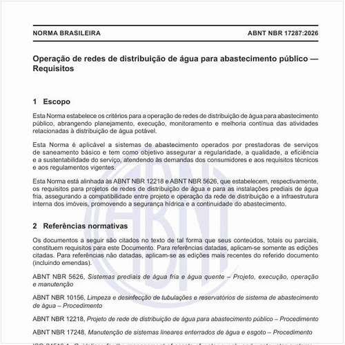 O que é a condição normal de operação?