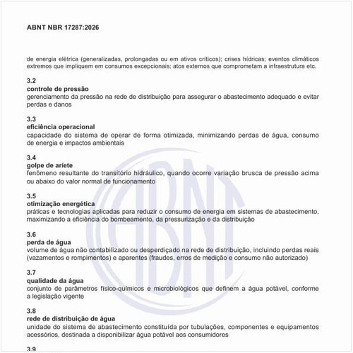 Como se define uma rede de distribuição de água?