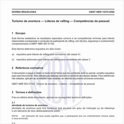 O que é uma atividade de turismo de aventura?