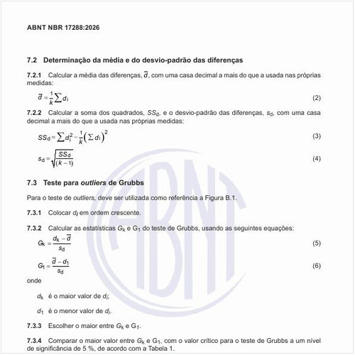 Quais são os valores críticos para o teste de outlier de Grubbs (teste bilateral)?