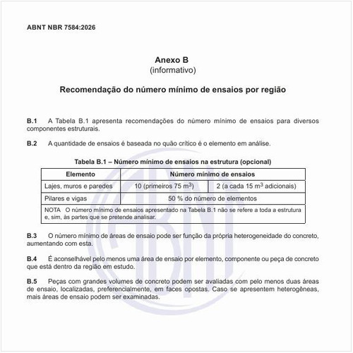 Quais são as recomendação do número mínimo de ensaios por região?