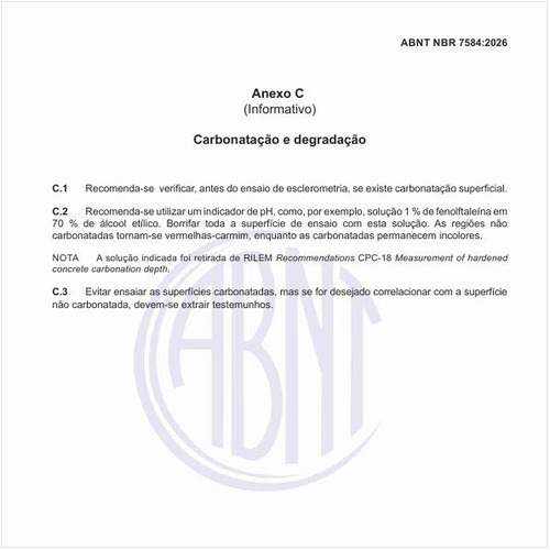 Por que se deve verificar a carbonatação e degradação?