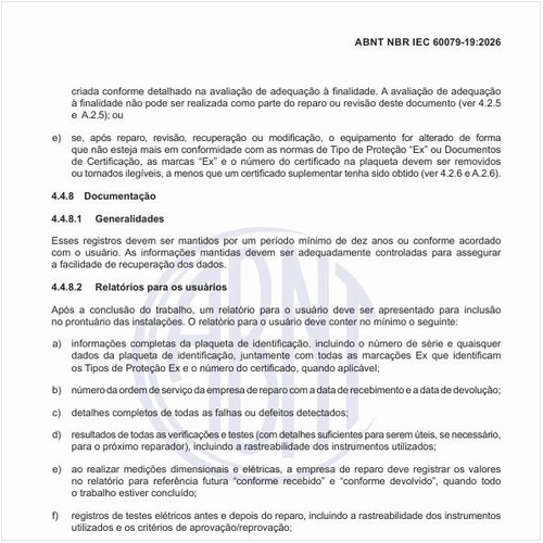 Após a conclusão do trabalho, por que apresentar um relatório para o usuário?