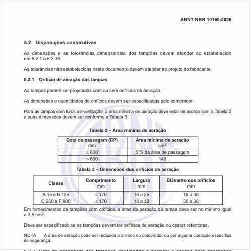 Como deve ser o processo de aeração