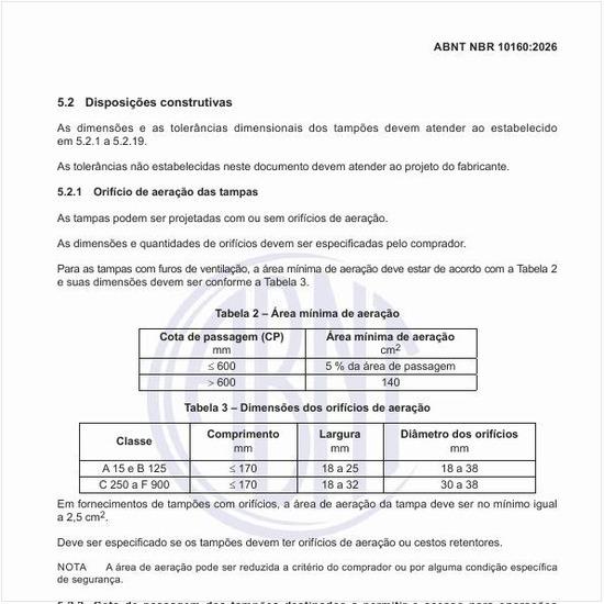 Como deve ser o processo de aeração