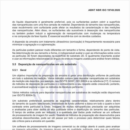 Como fazer a deposição de nanopartículas em um substrato?