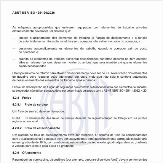 Como funcionam os freios nesses equipamentos?
