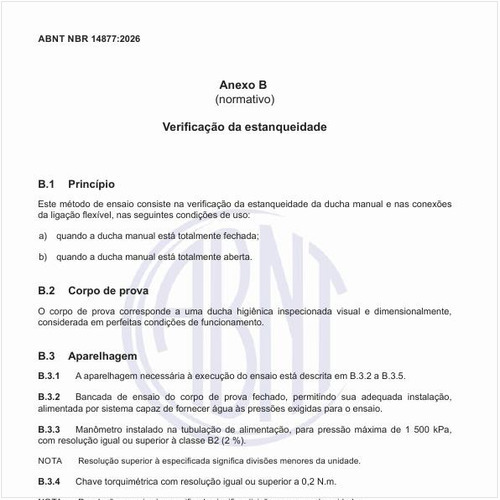 Como fazer a verificação da estanqueidade?