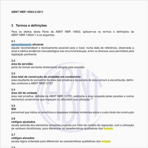 Na avaliação de Imóveis Urbanos, o que significa aproveitamento eficiente?